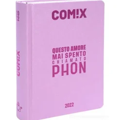 Comix 2021-2022. Agenda 16 mesi mignon plus. Rosa