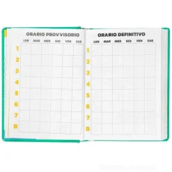 Comix 2023-2024. Agenda 16 mesi mignon plus. Verde smeraldo