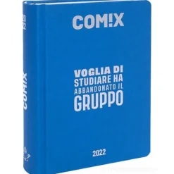 Comix 2021-2022. Agenda 16 mesi mini. Azzurro