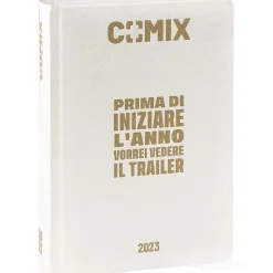 Comix 2022-2023. Agenda 16 mesi mini. Bianco e oro