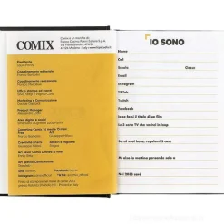 Comix 2022-2023. Agenda 16 mesi mini. Carbone