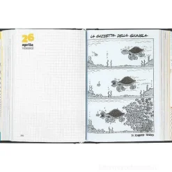 Comix 2023-2024. Agenda 16 mesi mini. Gear Black