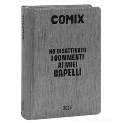 Comix 2024-2025. Agenda 16 mesi mini. Gear black