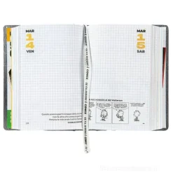 Comix 2024-2025. Agenda 16 mesi mini. Gear black