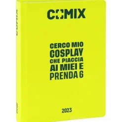 Comix 2022-2023. Agenda 16 mesi mini. Giallo
