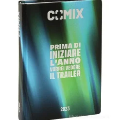 Comix 2022-2023. Agenda 16 mesi mini. Multicolore azzurro