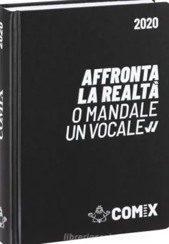 Comix 2019-2020. Agenda 16 mesi. Nero e bianco