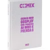 Comix 2022-2023. Agenda 16 mesi standard. Bianco e fucsia glitter