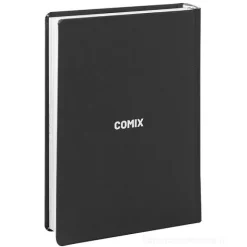 Comix 2023-2024. Agenda 16 mesi standard. Nero e bianco (Cervello)