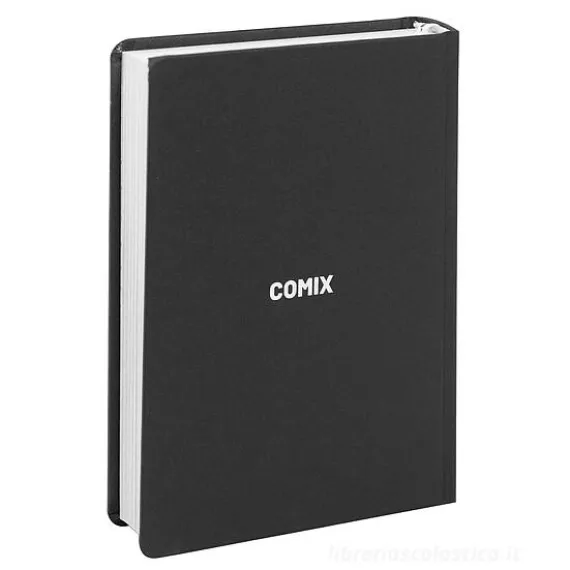 Comix 2023-2024. Agenda 16 mesi standard. Nero e bianco (Lavagna)