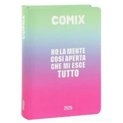 Comix 2024-2025. Agenda 16 mesi standard. Pastel grade