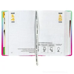 Comix 2024-2025. Agenda 16 mesi standard. Pastel grade