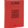 Comix 2022-2023. Agenda 16 mesi standard. Rosso