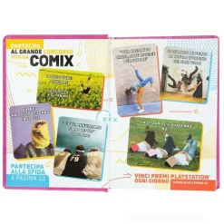 Comix 2023-2024. Agenda 16 mesi standard. Rosa