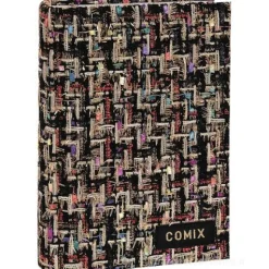 Comix 2022-2023. Agenda 16 mesi standard Special Edition Tessuto intrecciato nero