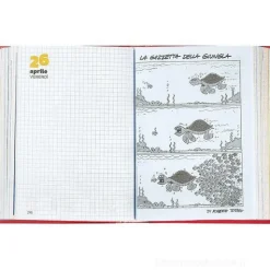 Comix 2023-2024. Agenda 16 mesi standard Special Edition. Rosso vinile
