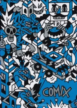 Comix 2019-2020. Agenda 16 mesi standard Special Edition. Azzurro e bianco