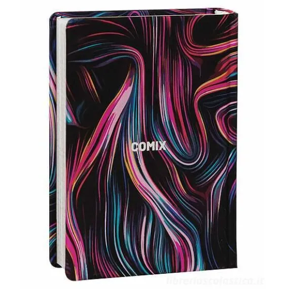 Comix 2024-2025. Agenda 16 mesi standard. Swirls