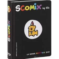 Comix 2020-2021. Diario agenda 16 mesi medium Scottecs by Sio. Nero