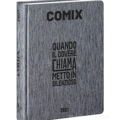 Comix 2020-2021. Diario agenda 16 mesi mignon plus. Nero