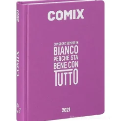 Comix 2020-2021. Diario agenda 16 mesi mignon plus. Rosa