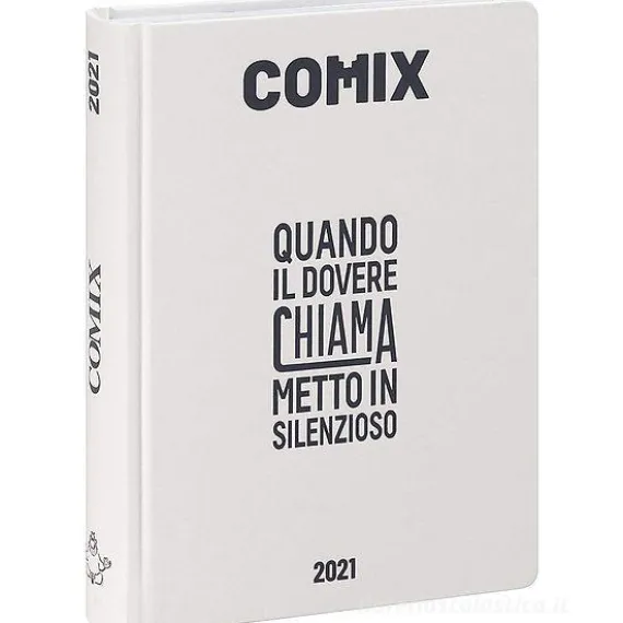 Comix 2020-2021. Diario agenda 16 mesi mini. Bianco