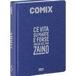 Comix 2020-2021. Diario agenda 16 mesi standard. Blu