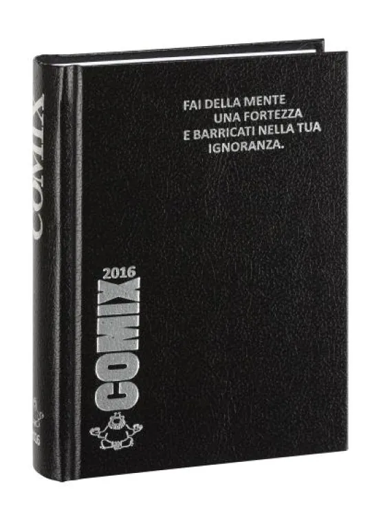 Comix 2016. Diario grande nero argento