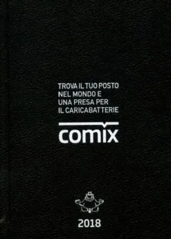 Comix 2018. Diario 16 mesi grande nero