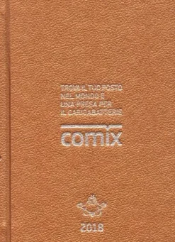 Comix 2018. Diario 16 mesi mignon bronzo