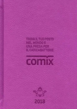 Comix 2018. Diario 16 mesi mignon fucsia