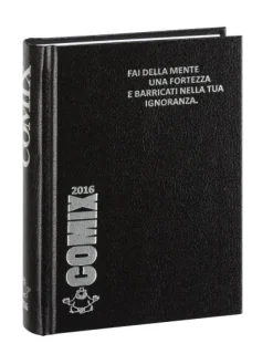 Comix 2016. Diario mignon nero argento