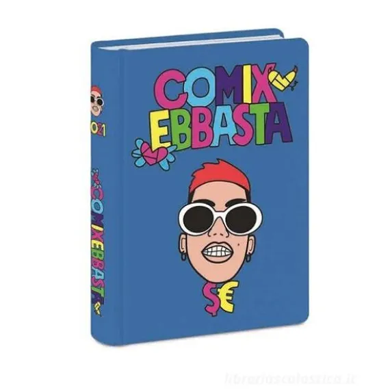 Comix Ebbasta 2020-2021. Diario agenda 16 mesi medium