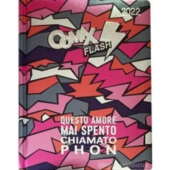 Comix Flash 2021-2022. Diario agenda 13 mesi. Rosa