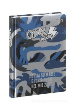 Comix Flash 2020-2021. Diario agenda 13 mesi. Blu