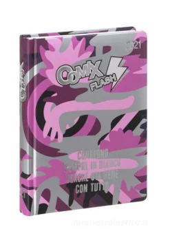 Comix Flash 2020-2021. Diario agenda 13 mesi. Rosa