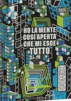 Comix Flash 2024-2025. Diario agenda 13 mesi. Blu