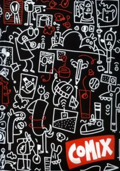 Comix special 2018. Diario 16 mesi scritta rossa