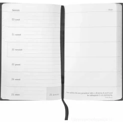 Comix U Younivercity Medium Agenda 2024-2025 settimanale 13 mesi. Grigio