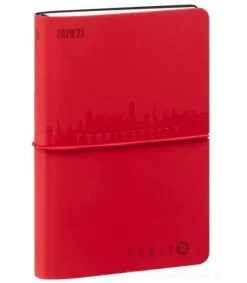 Comix U Younivercity Medium Agenda 2020/2021 settimanale 13 mesi. Rosso