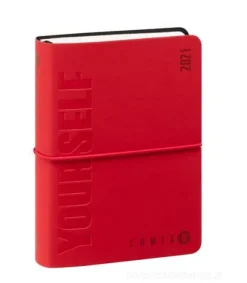 Comix U Yourself Mini Agenda 2020/2021 giornaliera 16 mesi. Rosso