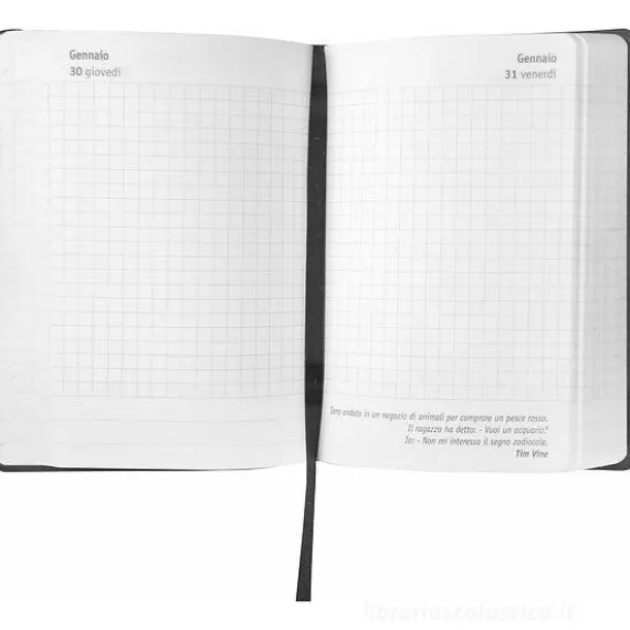 Comix U Yourself Mini Agenda 2024-2025 giornaliera 16 mesi. Nero e bianco