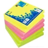 Confezione 6 blocchetti da 100 notes adesivi colorati mm 75x75