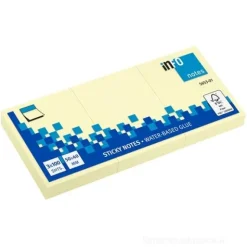 Confezione 12 blocchetti da 100 notes adesivi gialli mm 50x40