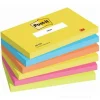 Confezione 6 blocchetti notes adesivi colorati Post-It mm 76x127