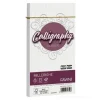 Confezione 25 buste Calligraphy Millerighe cm 11x22 gr 100 colore bianco