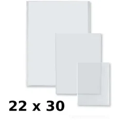 Confezione 25 buste trasparenti U Soft cm 22x30