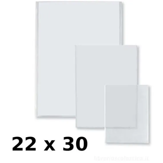 Confezione 25 buste trasparenti U Soft cm 22x30