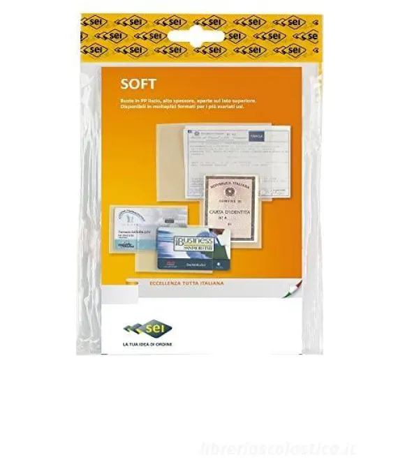 Confezione 100 buste U soft cm 10x13,5