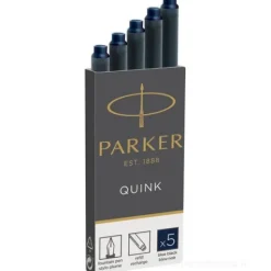 Confezione 5 cartucce stilo parker nero-blu (1950385)